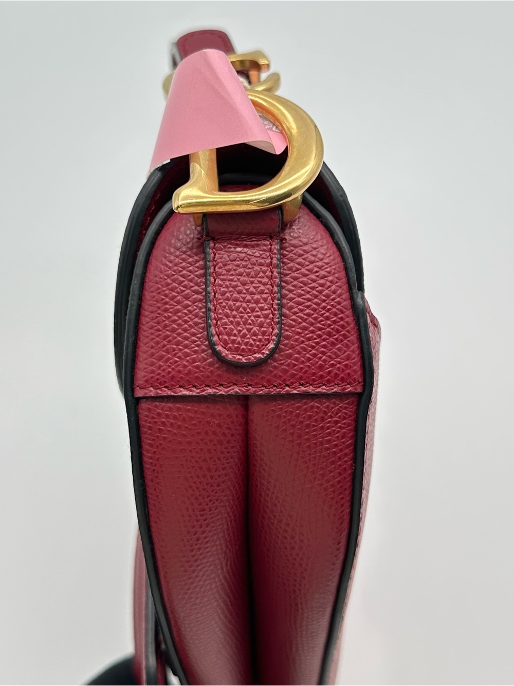 Dior Saddle Red MM - Picture 5 of 12